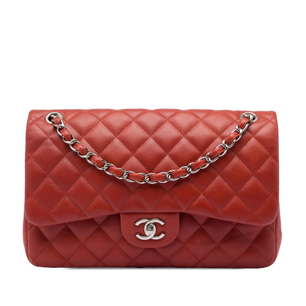 Chanel Jumbo Classic Caviar Double Flap #290411C52B